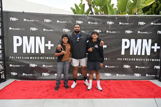 Family on the PMN+ red carpet