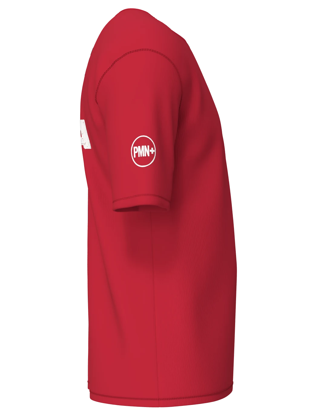 Mate Ma'a Tonga 676 Tee in red, right view