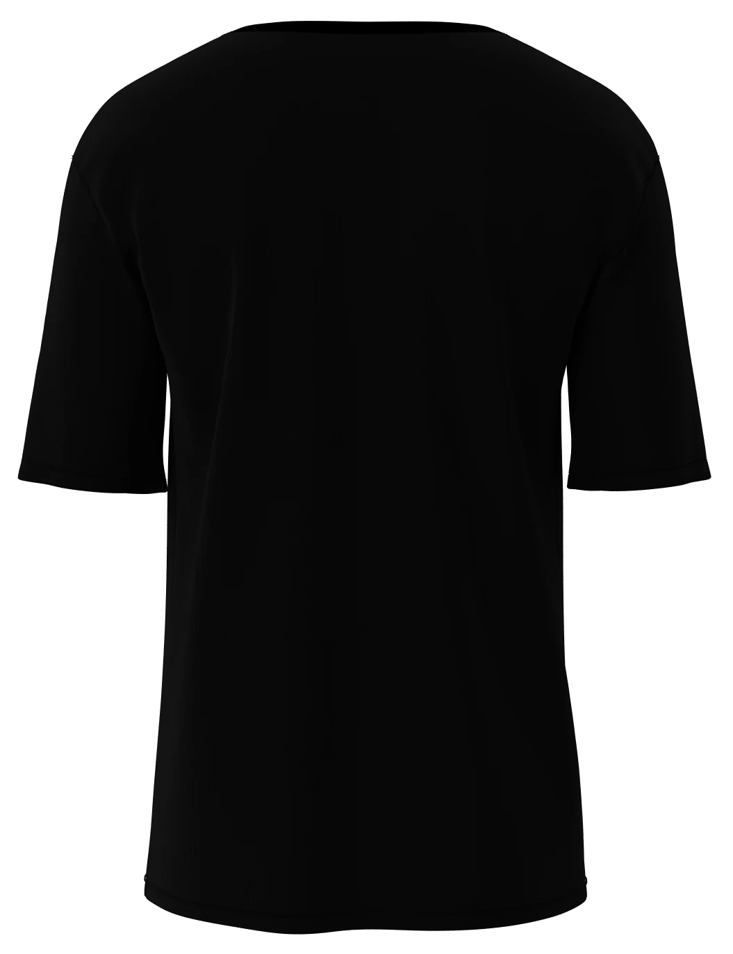 PMN+ Logo Tee in black, back view
