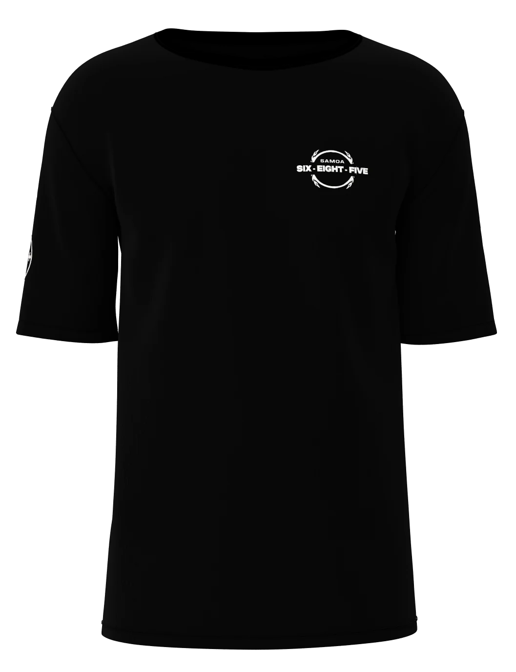 Toa Samoa 685 Tee in black, front view