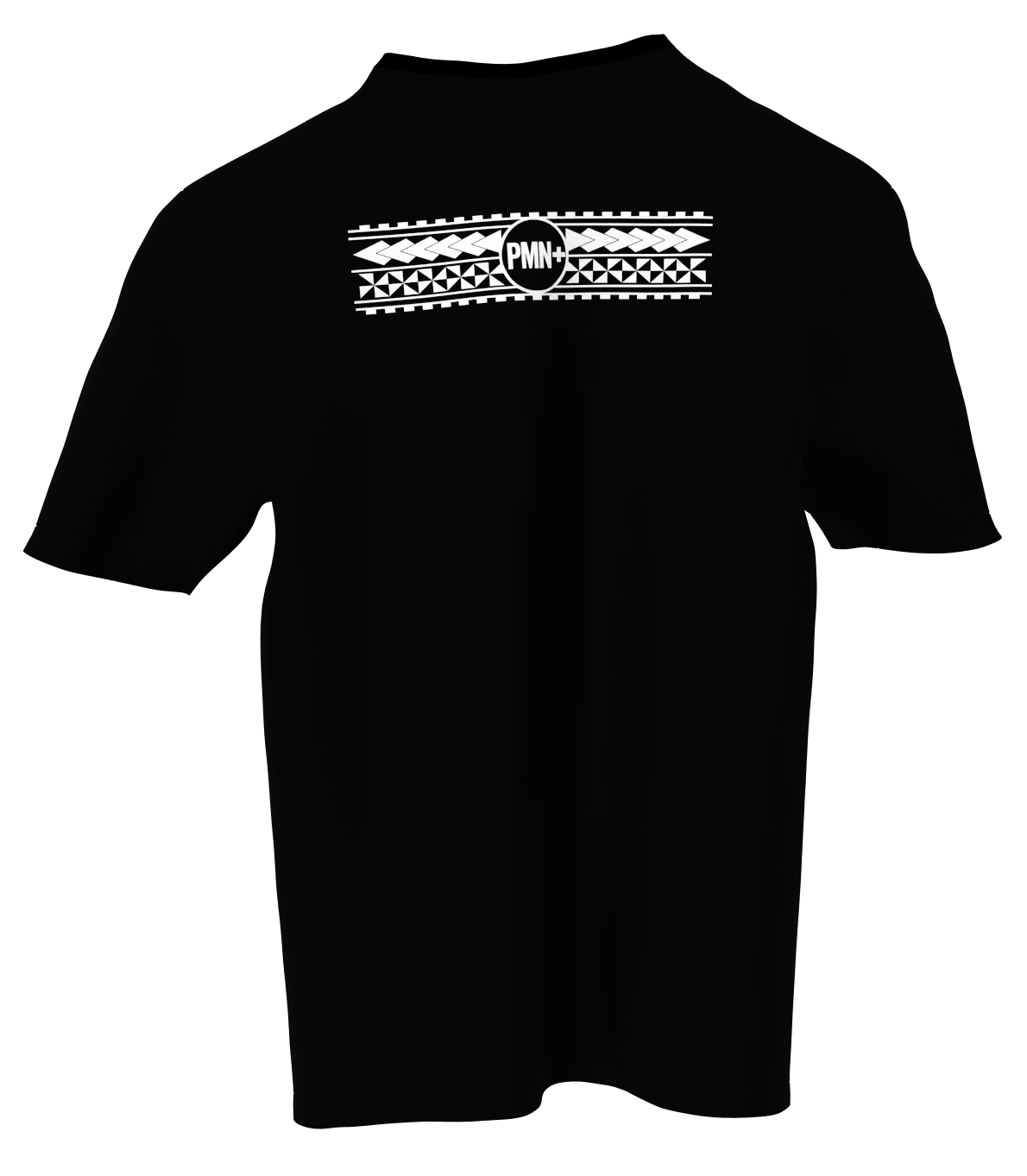 Toa Samoa Crest Oversized Tee in black, back view