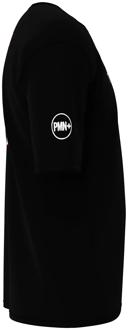 Toa Samoa Player Tee in black, right view