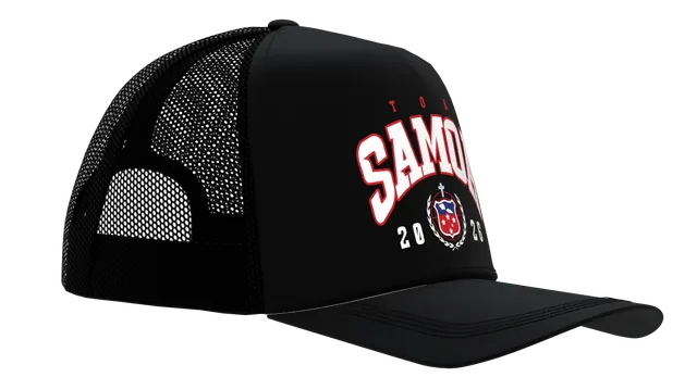 Toa Samoa Trucker Snapback in black
